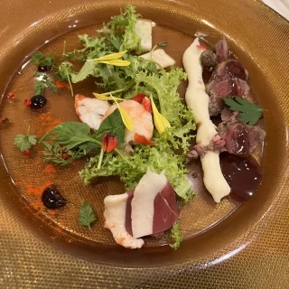 試食でもとても素敵。
お肉は子どもでも食べられました。