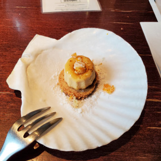 アミューズとして出されたスイーツ