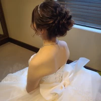 白ドレス時