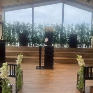 前から光が入ります