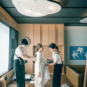 着付け|637180さんのエースホテル京都 （Ace Hotel Kyoto）の写真(1604510)