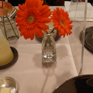 カラフルな花を飾りました|637247さんの世田谷美術館レストラン ル・ジャルダンの写真(1612799)