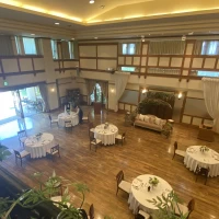 広々とした明るい披露宴会場です！