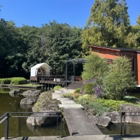 空と緑がきれいです