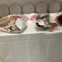 ご両親に送った花束