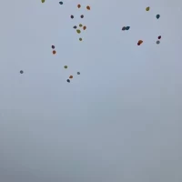 バルーンを飛ばす演出