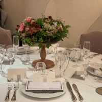 アイテムフェアでの装花。