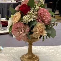 ゲストテーブル装花