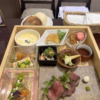 試食のお料理。