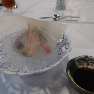 3品目：向付（お刺身）