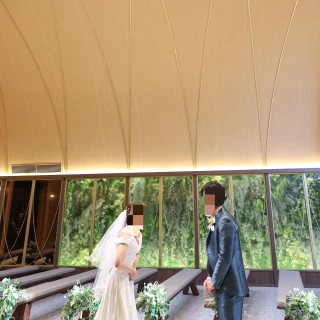 ファーストミートは挙式会場にしました