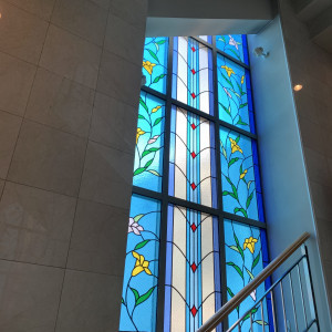 階段のステンドグラス|638094さんのアールベルアンジェ札幌の写真(1652744)