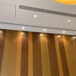 天井と壁が温もりある色合い|638094さんのレストランMINAMI（レストランミナミ）/ひらまつウエディングの写真(1619924)