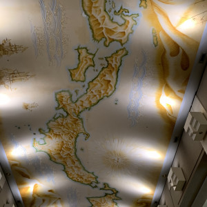 ホテルロビーの天井|638094さんのプレミアホテル-TSUBAKI-札幌(旧RENAISSANCE SAPPORO HOTEL）の写真(1618858)