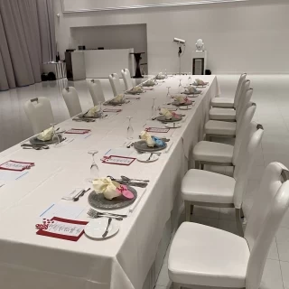 披露宴会場飾り付け