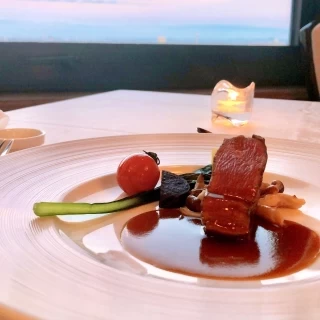 ハーフコースを試食させて頂きました♪