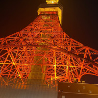 会場からの東京タワー