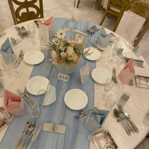 ゲストテーブル装花|638448さんのアーククラブ迎賓館(水戸)の写真(1615394)