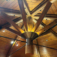 鷹の巣コテージ天井です