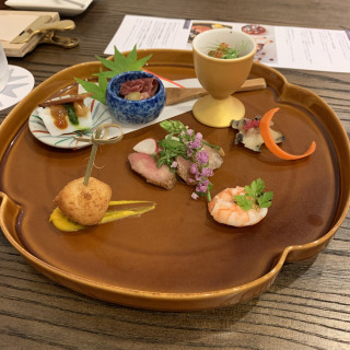 前菜です。美味しかったです。