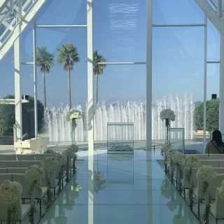近いのキスの際に噴水があがる演出