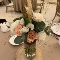 ゲストテーブル装花