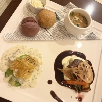 新郎新婦式後料理