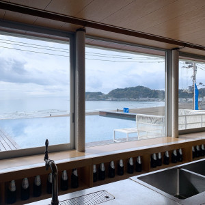 ゲスト控室からも海が見えます|638658さんのAMANDAN BLUE 鎌倉 ～アマンダンブルー鎌倉～の写真(1658238)