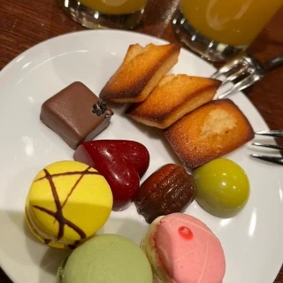 ウェルカムパーティの軽食
