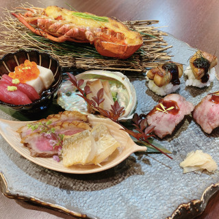 試食したお料理。鴨が凄く美味しかった。