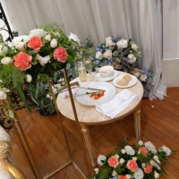 披露宴会場の装花