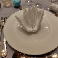 披露宴会場のお皿