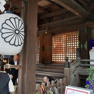 挙式会場入り口|639044さんの大國魂神社 結婚式場の写真(2282059)