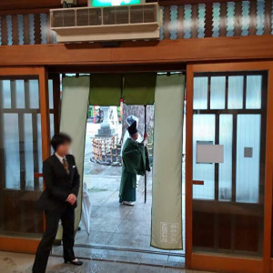 出入口|639044さんの大國魂神社 結婚式場の写真(2282047)