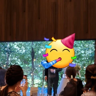 披露宴会場の様子です。
