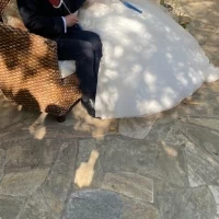 ガーデンのソファ