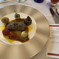 試食のコース、メインです。