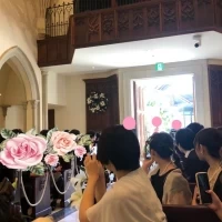 新郎新婦の入場