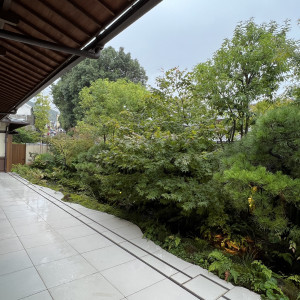 雨の日のお庭です。|639272さんのKIYOMIZU京都東山（キヨミズ京都東山）の写真(1623542)
