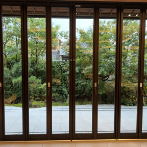 披露宴会場から見える庭です。|639272さんのKIYOMIZU京都東山（キヨミズ京都東山）の写真(1623523)