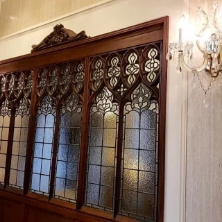 欧州風なアンティーク感がある館内であった。