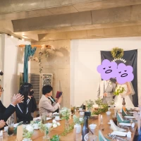 地下の披露宴会場