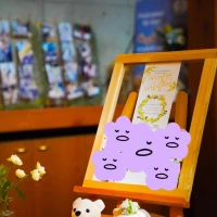 余ったテーブルの装飾