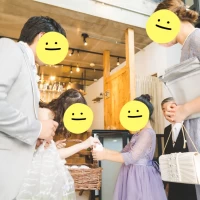 1階にてゲストお見送り