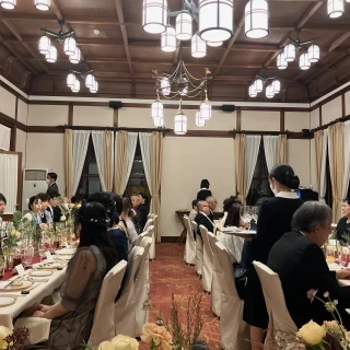 ゲスト数から小規模の会場を選びました