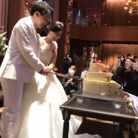 ケーキ入刀