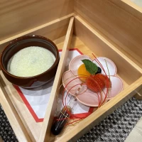 試食した料理
プリンが美味しかったです
