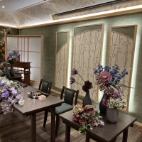 梅の披露宴会場