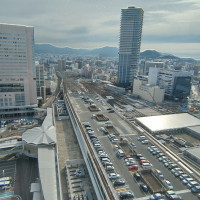 披露宴会場からの眺め