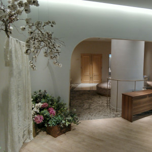 チャペル前の様子です。|639679さんの小さな結婚式 広島店の写真(1732706)